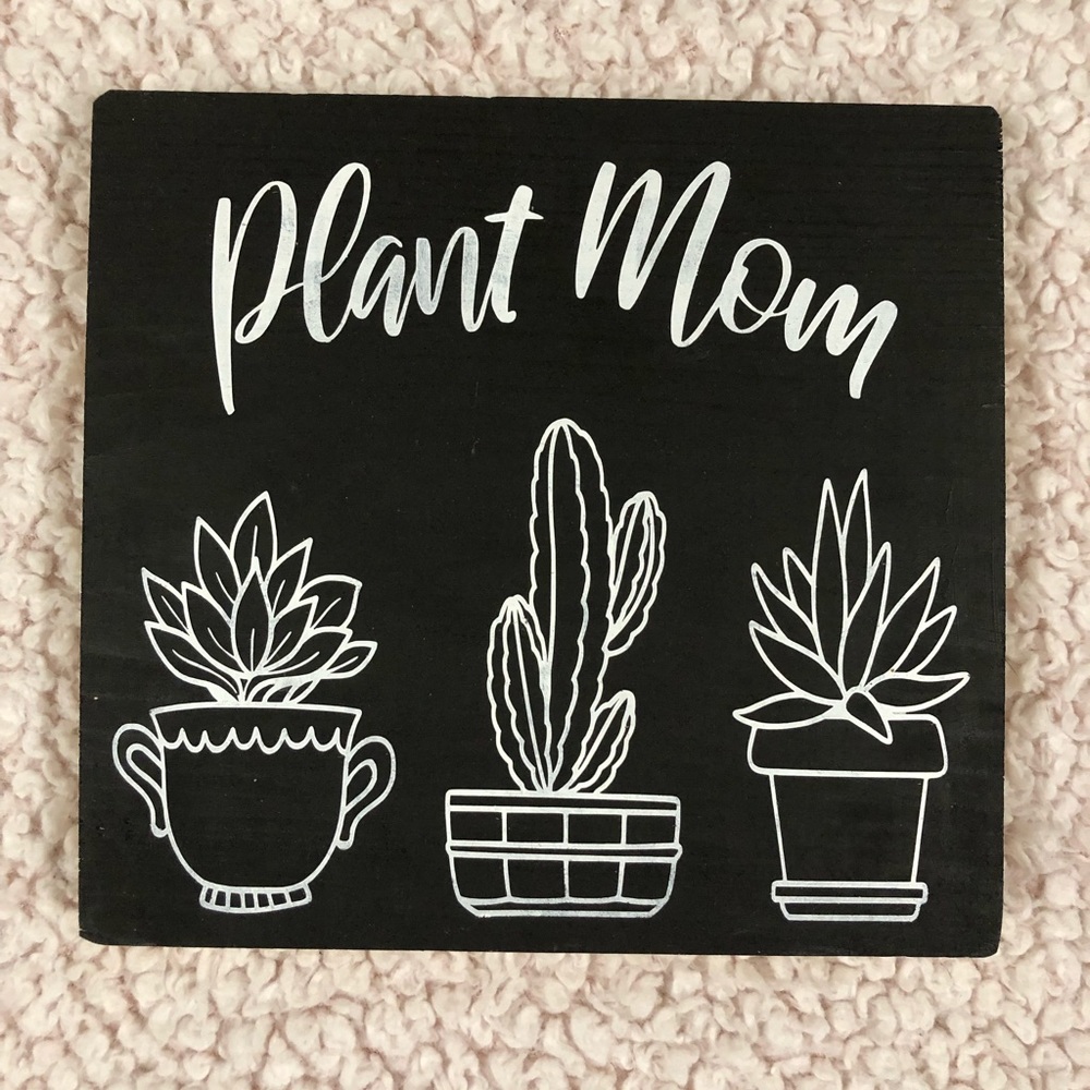 Handcrafted wood sign
